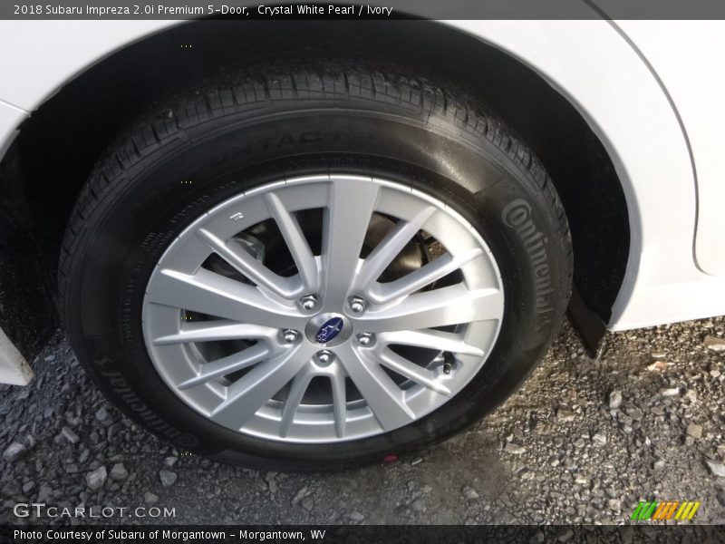 Crystal White Pearl / Ivory 2018 Subaru Impreza 2.0i Premium 5-Door