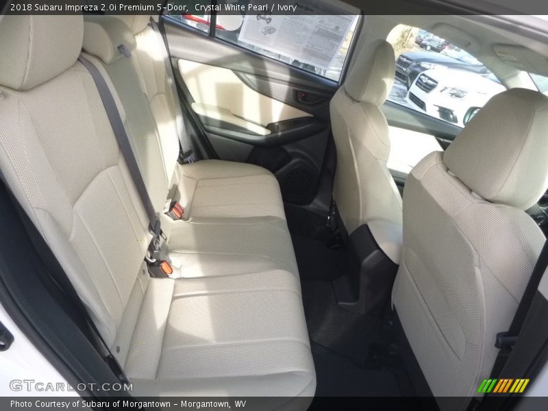 Crystal White Pearl / Ivory 2018 Subaru Impreza 2.0i Premium 5-Door