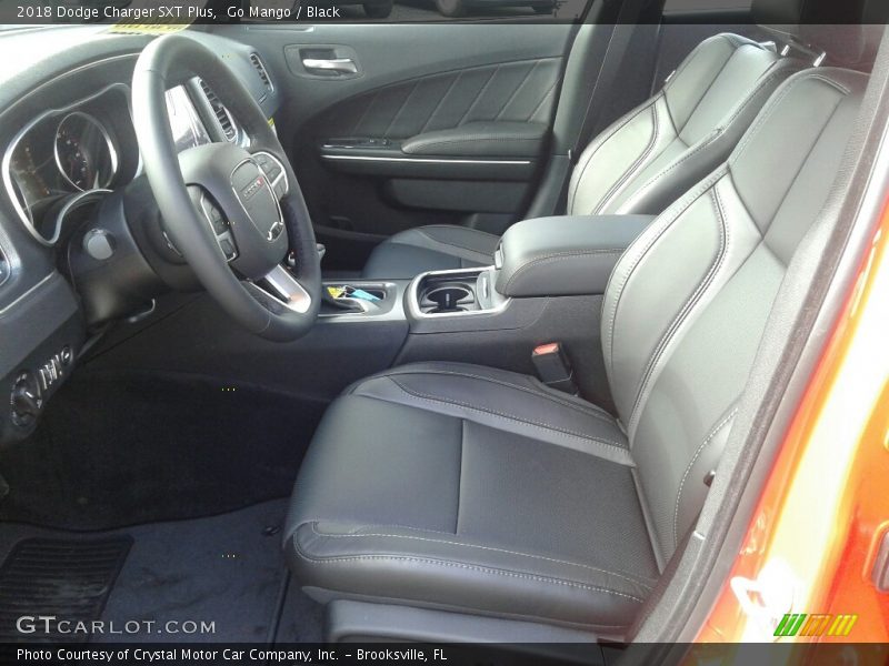 Front Seat of 2018 Charger SXT Plus