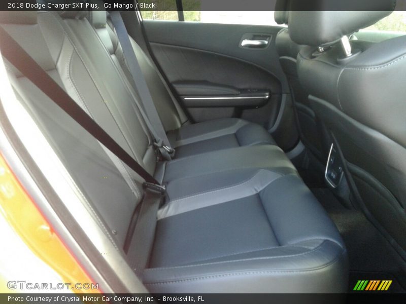 Go Mango / Black 2018 Dodge Charger SXT Plus