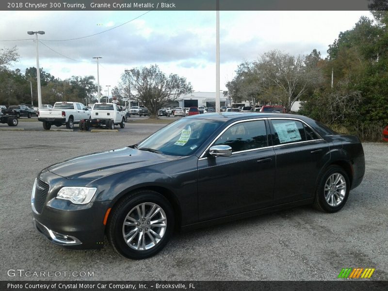 Granite Crystal Metallic / Black 2018 Chrysler 300 Touring