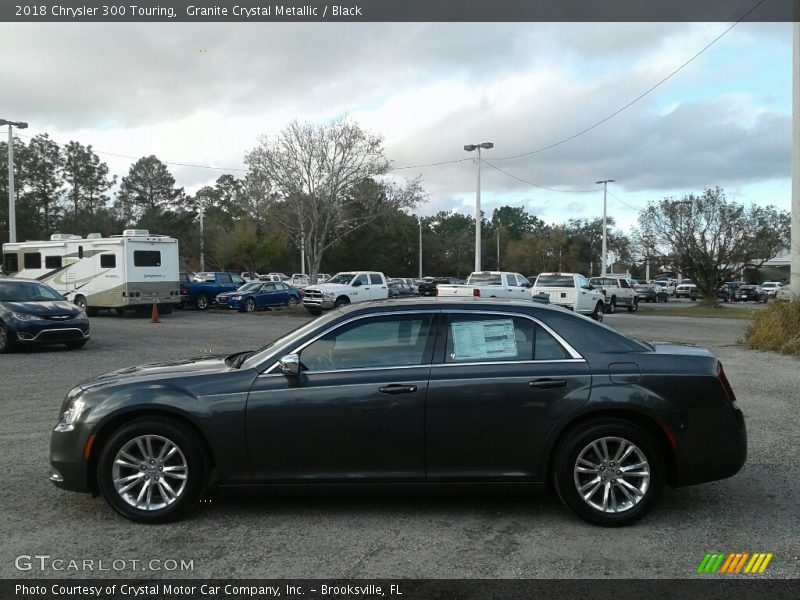 Granite Crystal Metallic / Black 2018 Chrysler 300 Touring