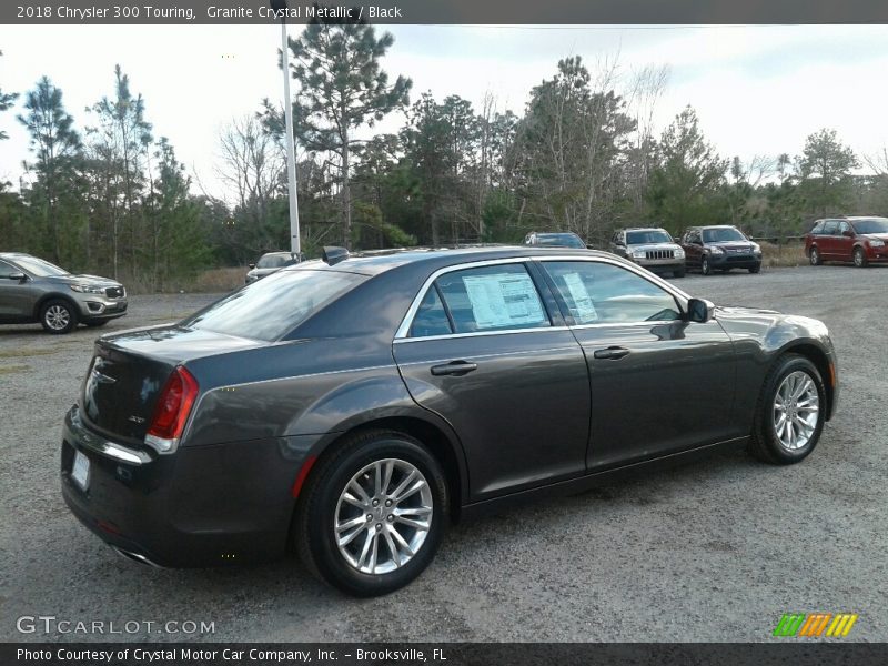 Granite Crystal Metallic / Black 2018 Chrysler 300 Touring
