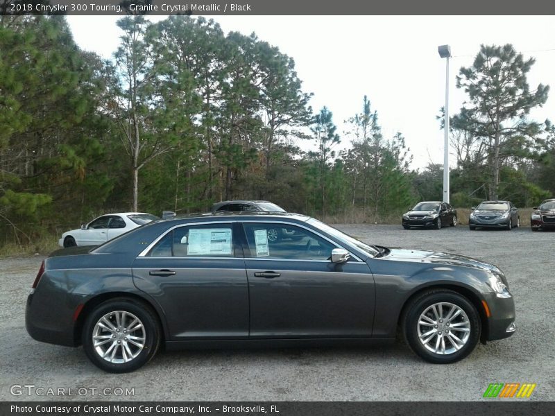 Granite Crystal Metallic / Black 2018 Chrysler 300 Touring