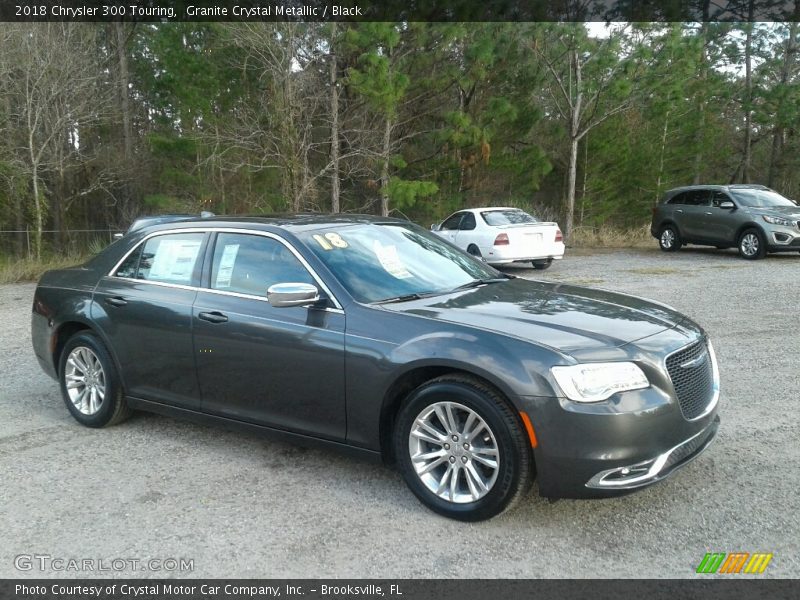 Granite Crystal Metallic / Black 2018 Chrysler 300 Touring