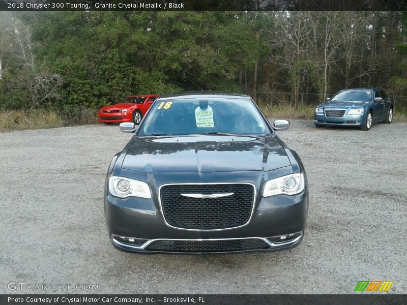 Granite Crystal Metallic / Black 2018 Chrysler 300 Touring