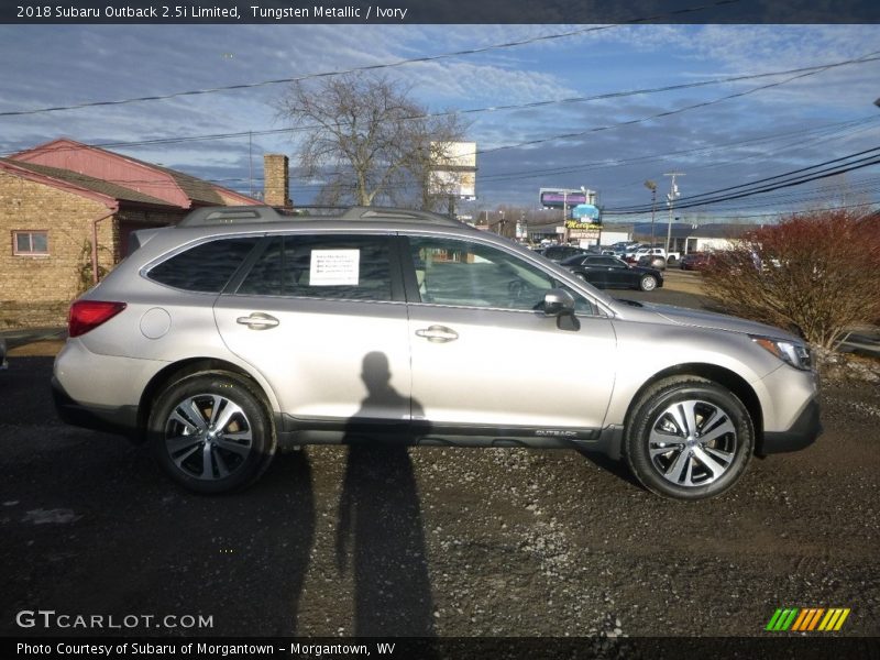 Tungsten Metallic / Ivory 2018 Subaru Outback 2.5i Limited