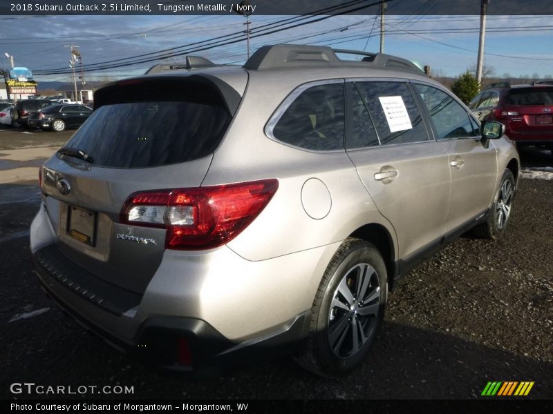 Tungsten Metallic / Ivory 2018 Subaru Outback 2.5i Limited