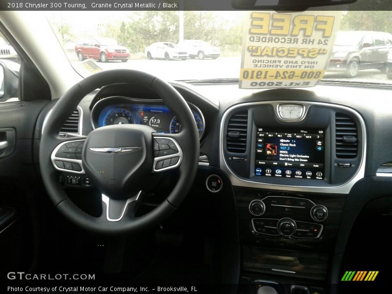 Granite Crystal Metallic / Black 2018 Chrysler 300 Touring