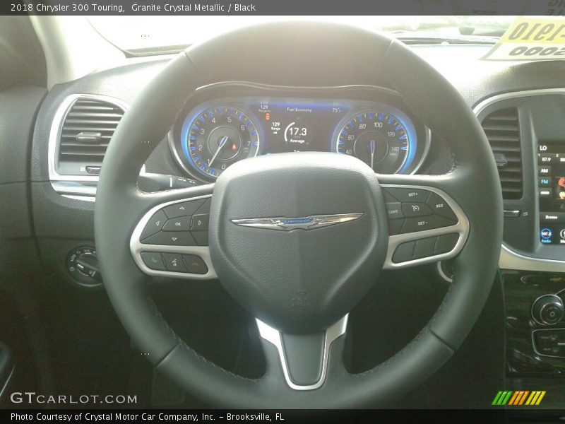 Granite Crystal Metallic / Black 2018 Chrysler 300 Touring