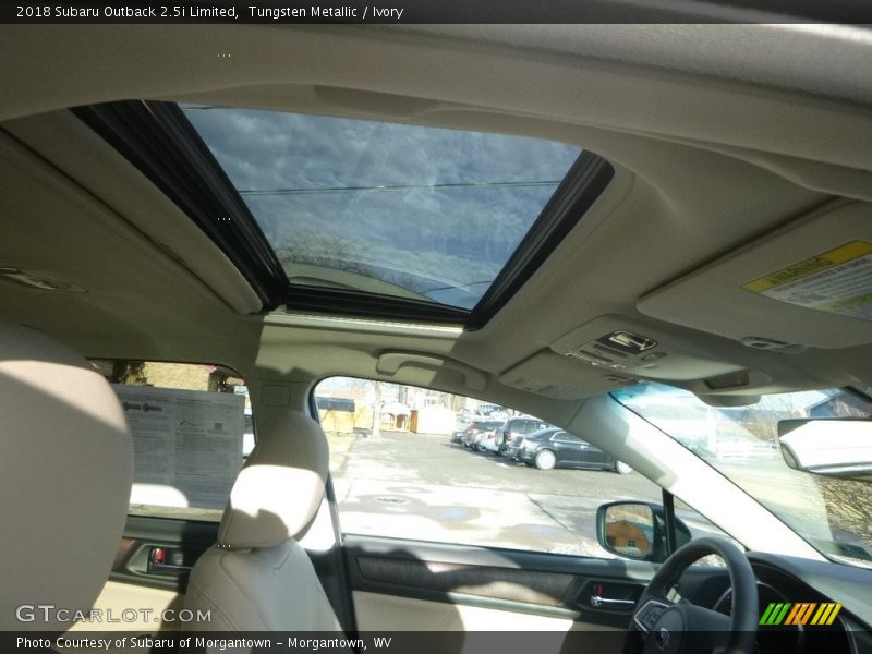 Tungsten Metallic / Ivory 2018 Subaru Outback 2.5i Limited