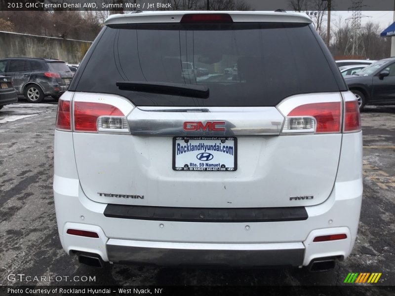 Summit White / Jet Black 2013 GMC Terrain Denali AWD