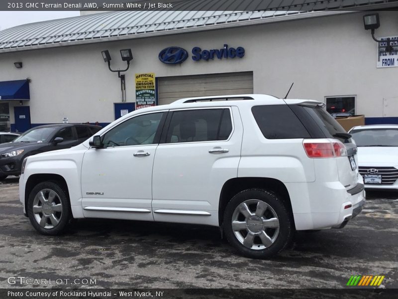 Summit White / Jet Black 2013 GMC Terrain Denali AWD