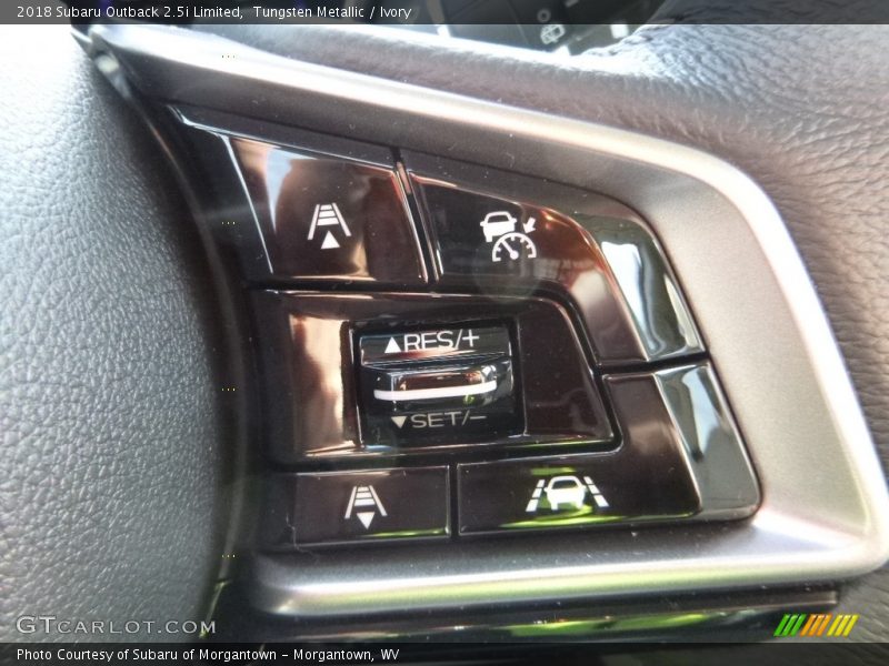 Tungsten Metallic / Ivory 2018 Subaru Outback 2.5i Limited