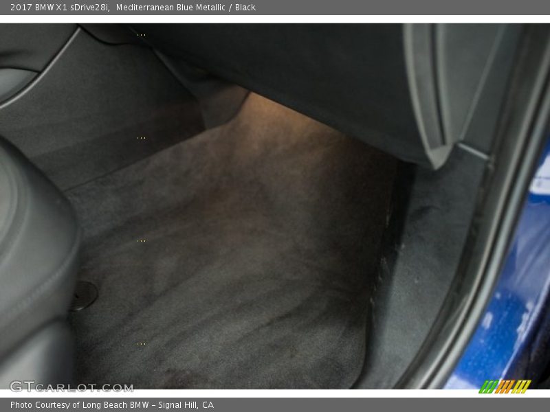 Mediterranean Blue Metallic / Black 2017 BMW X1 sDrive28i