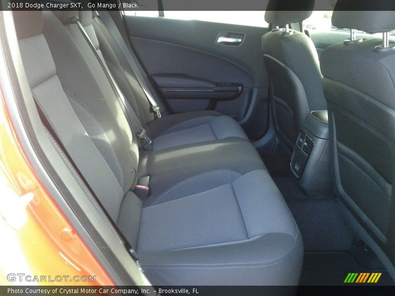 Go Mango / Black 2018 Dodge Charger SXT