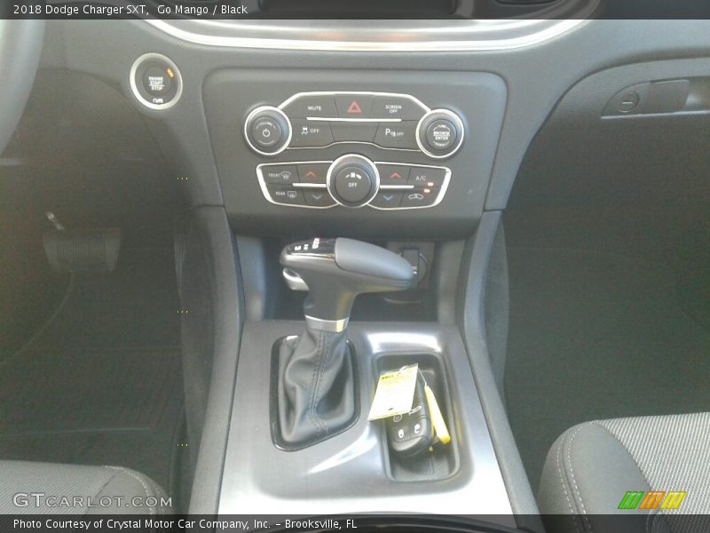 Go Mango / Black 2018 Dodge Charger SXT