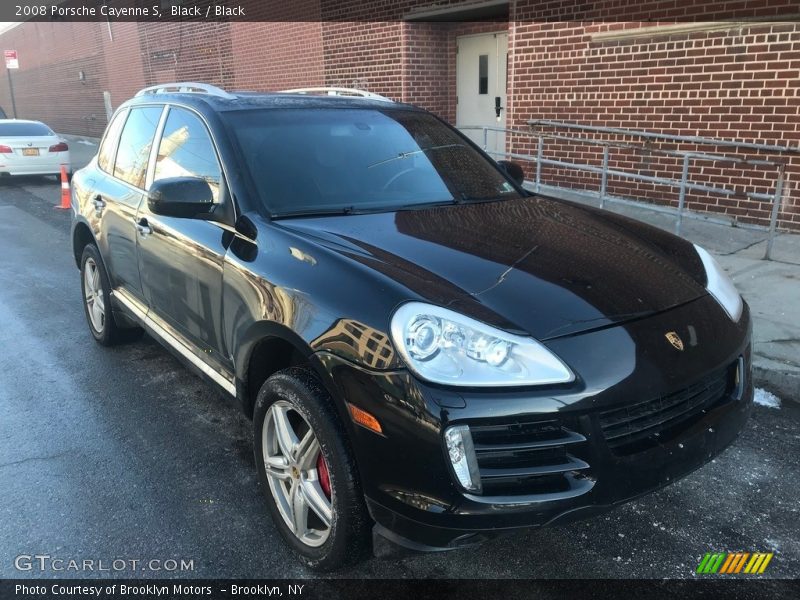 Black / Black 2008 Porsche Cayenne S