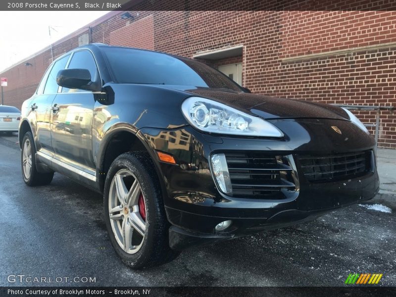 Black / Black 2008 Porsche Cayenne S