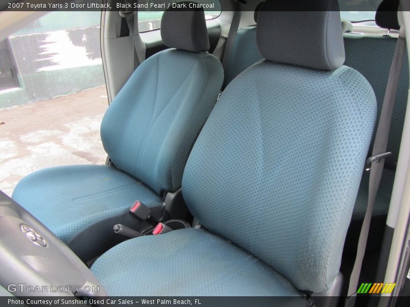 Black Sand Pearl / Dark Charcoal 2007 Toyota Yaris 3 Door Liftback