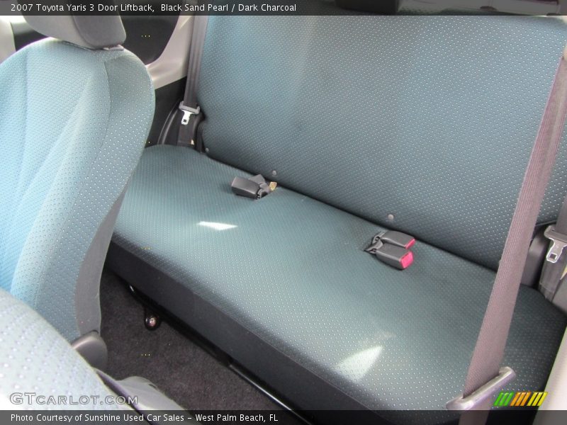 Black Sand Pearl / Dark Charcoal 2007 Toyota Yaris 3 Door Liftback