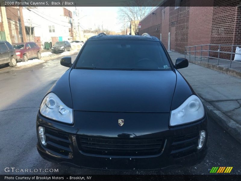Black / Black 2008 Porsche Cayenne S