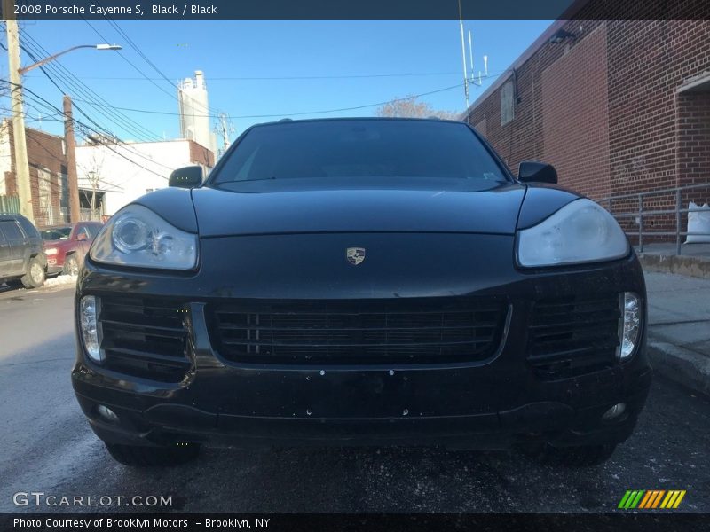 Black / Black 2008 Porsche Cayenne S