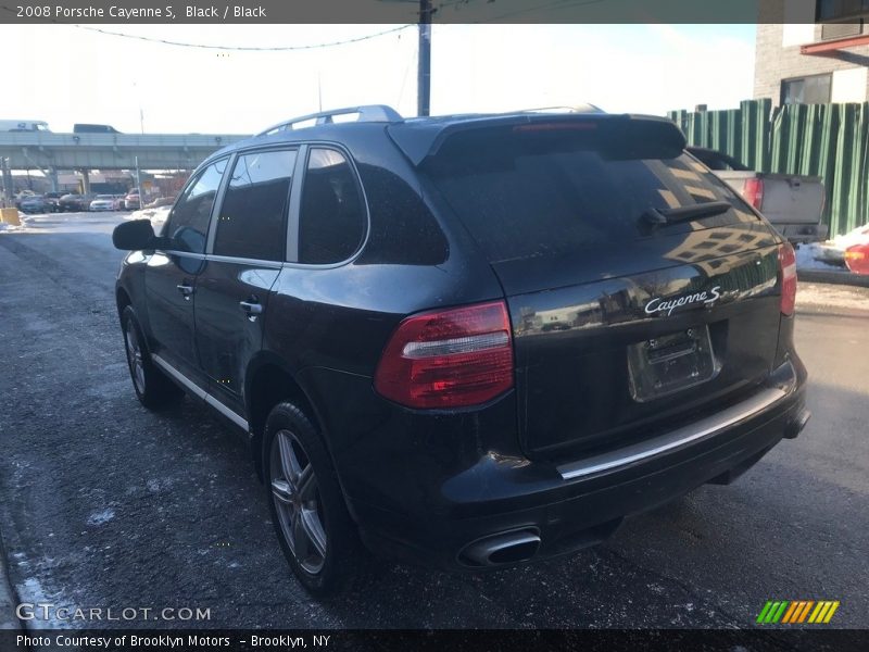 Black / Black 2008 Porsche Cayenne S