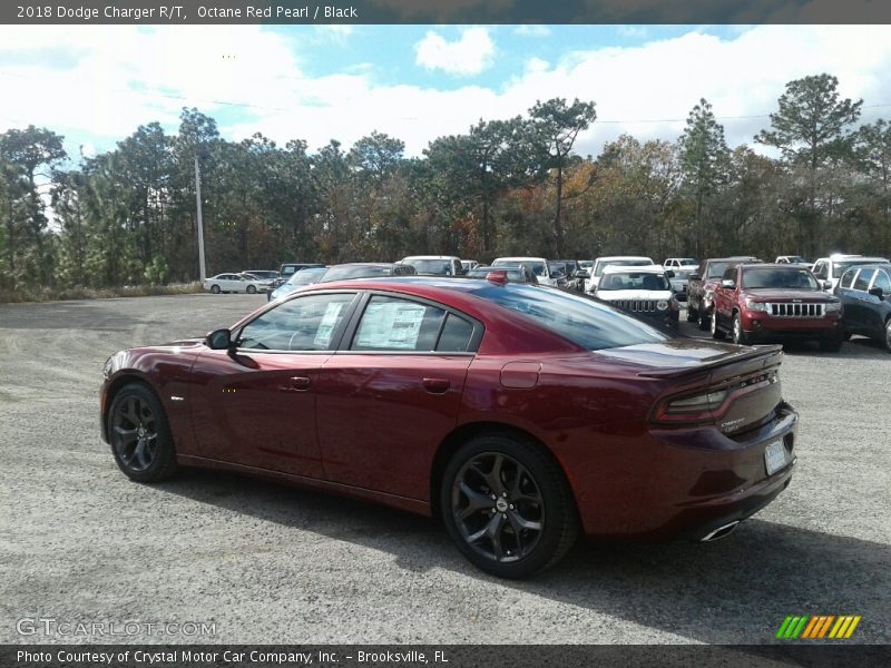 Octane Red Pearl / Black 2018 Dodge Charger R/T