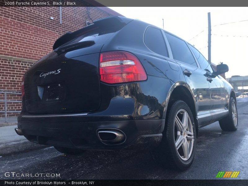 Black / Black 2008 Porsche Cayenne S