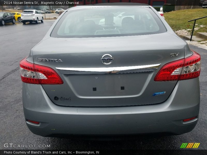 Magnetic Gray / Charcoal 2014 Nissan Sentra SV