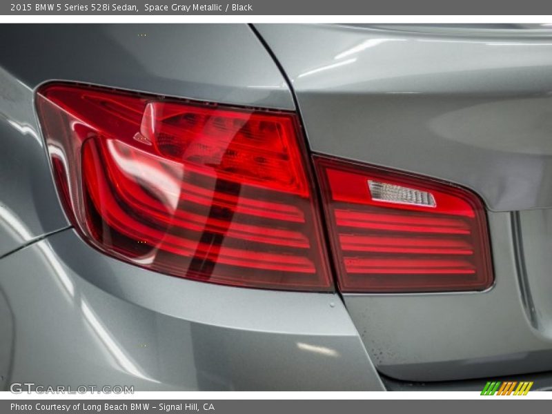 Space Gray Metallic / Black 2015 BMW 5 Series 528i Sedan