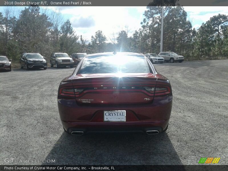 Octane Red Pearl / Black 2018 Dodge Charger R/T