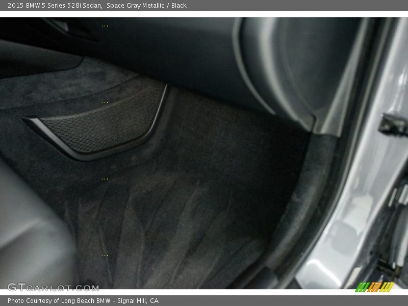 Space Gray Metallic / Black 2015 BMW 5 Series 528i Sedan