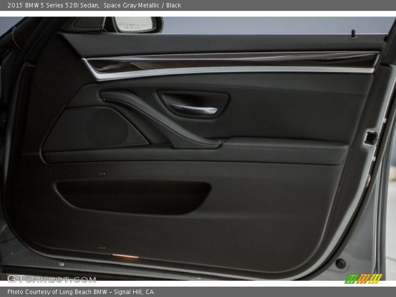 Space Gray Metallic / Black 2015 BMW 5 Series 528i Sedan