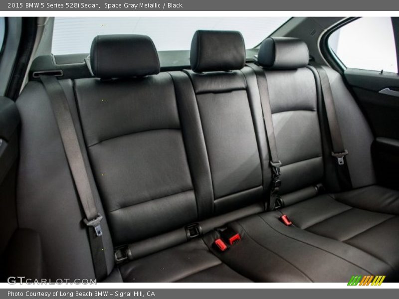 Space Gray Metallic / Black 2015 BMW 5 Series 528i Sedan