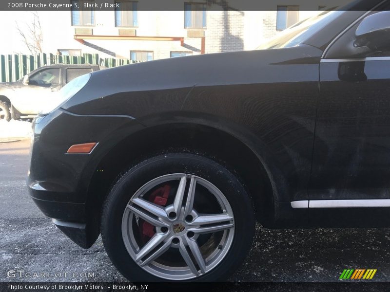 Black / Black 2008 Porsche Cayenne S