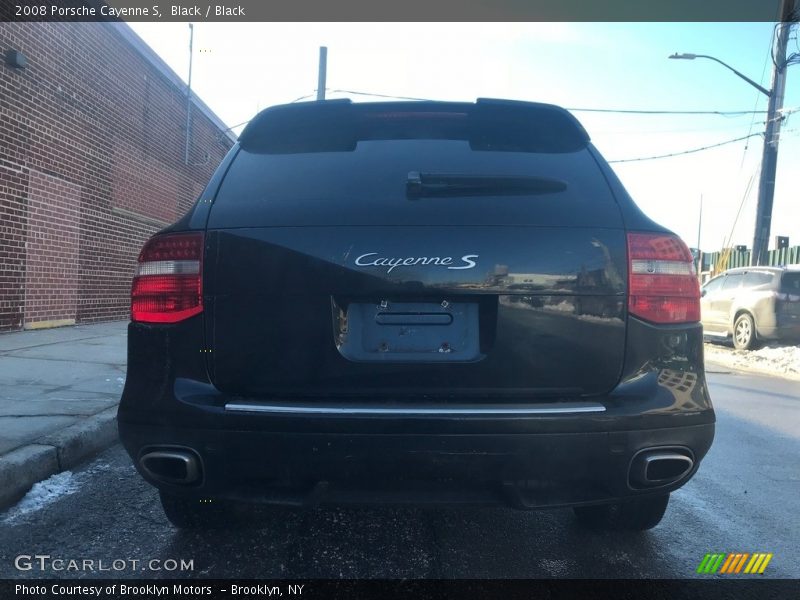 Black / Black 2008 Porsche Cayenne S