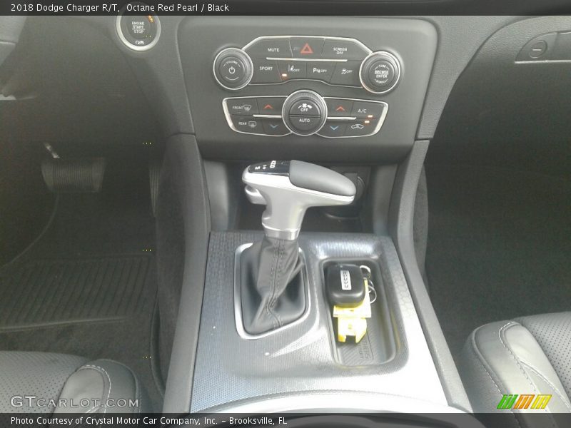 Octane Red Pearl / Black 2018 Dodge Charger R/T