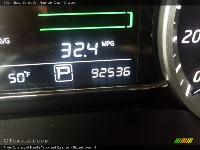 Magnetic Gray / Charcoal 2014 Nissan Sentra SV