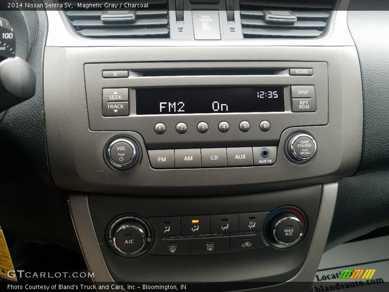 Magnetic Gray / Charcoal 2014 Nissan Sentra SV