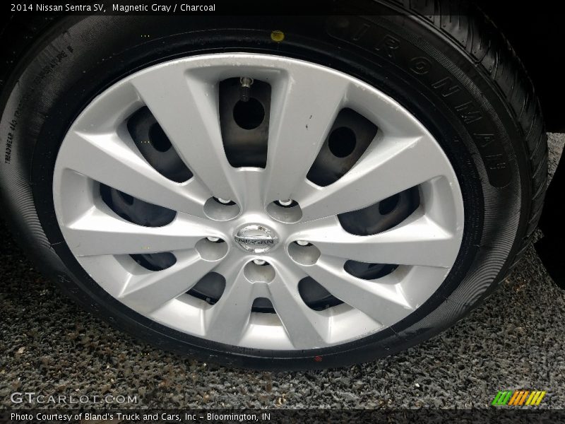 Magnetic Gray / Charcoal 2014 Nissan Sentra SV