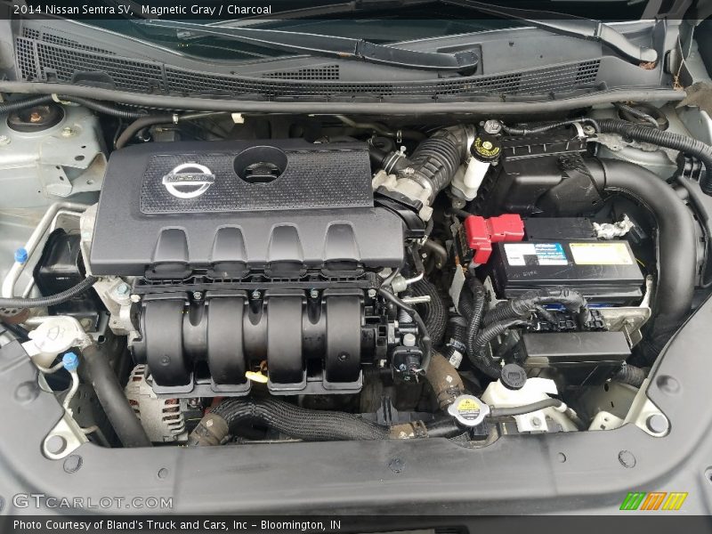 Magnetic Gray / Charcoal 2014 Nissan Sentra SV