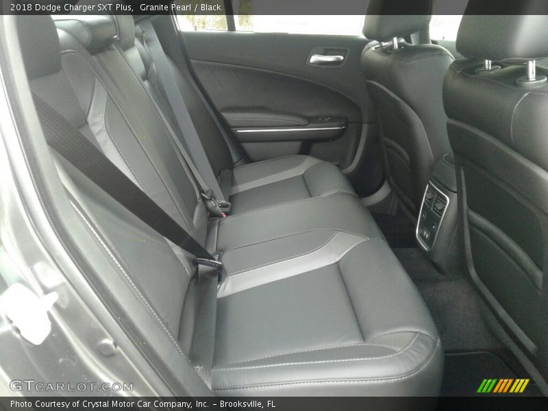 Granite Pearl / Black 2018 Dodge Charger SXT Plus