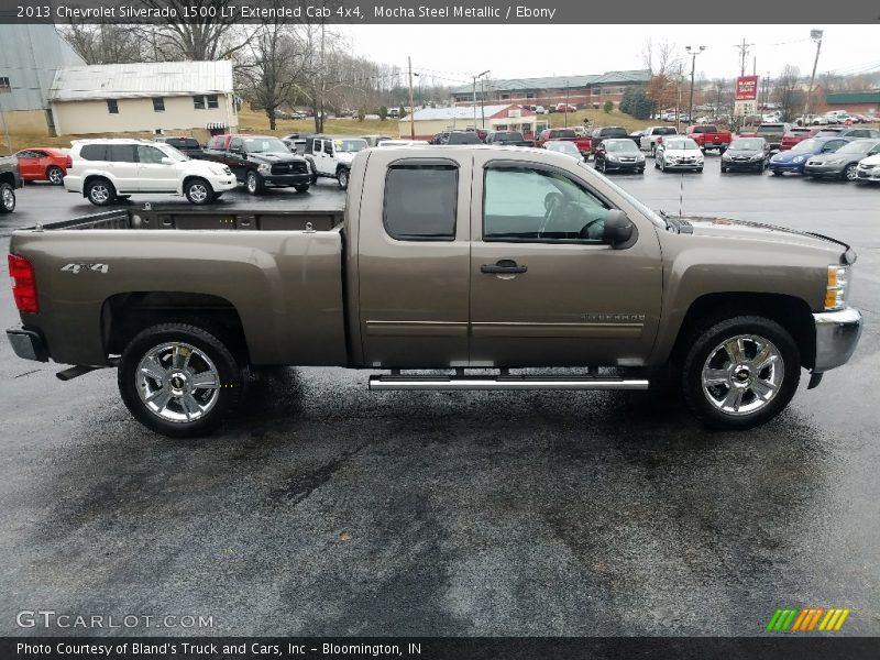 Mocha Steel Metallic / Ebony 2013 Chevrolet Silverado 1500 LT Extended Cab 4x4