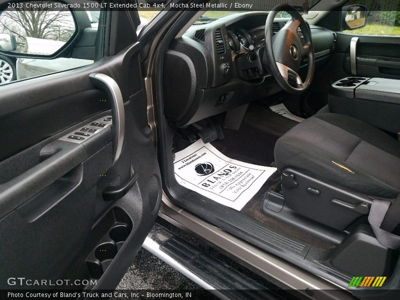 Mocha Steel Metallic / Ebony 2013 Chevrolet Silverado 1500 LT Extended Cab 4x4