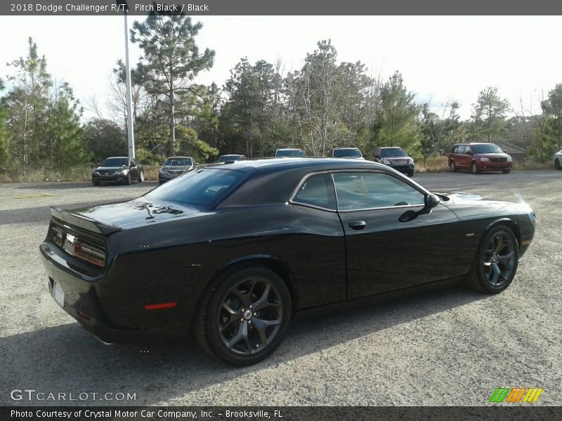Pitch Black / Black 2018 Dodge Challenger R/T