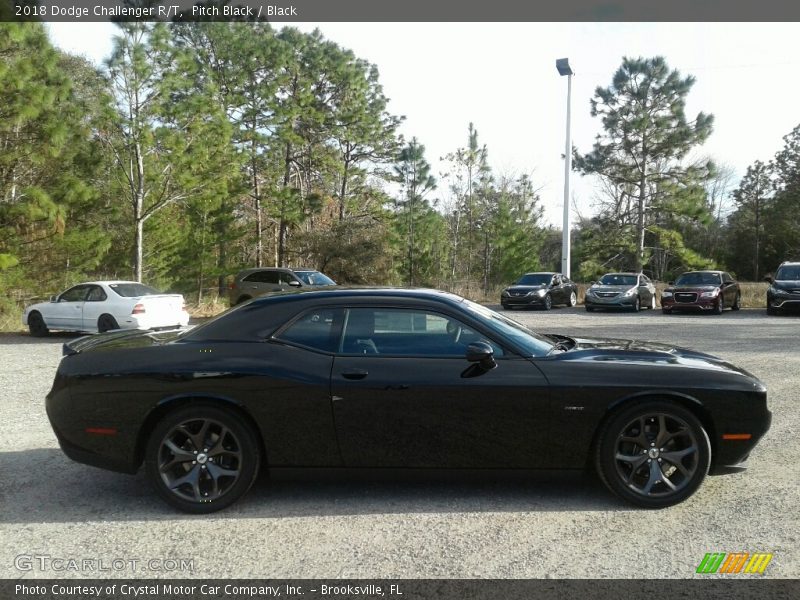 Pitch Black / Black 2018 Dodge Challenger R/T