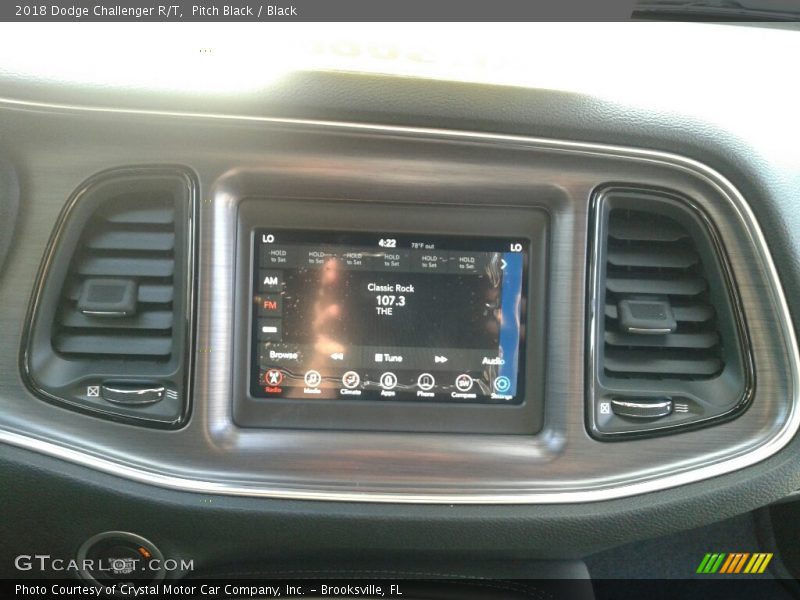 Pitch Black / Black 2018 Dodge Challenger R/T