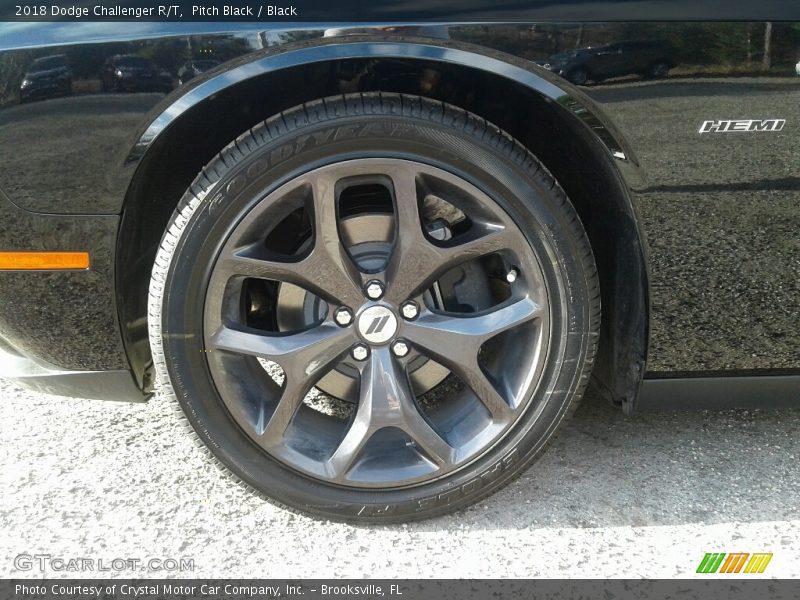 Pitch Black / Black 2018 Dodge Challenger R/T